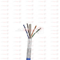 خرید کابل شبکه لگراند Cat6 SFTP حلقه 500 PVC بدون تست CCA حلقه چوبی